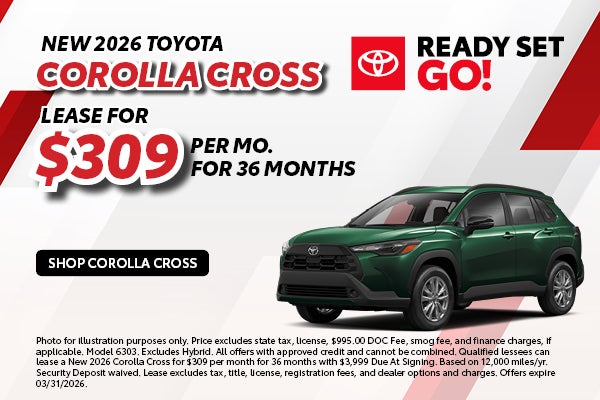 NEW 2026 TOYOTA COROLLA CROSS